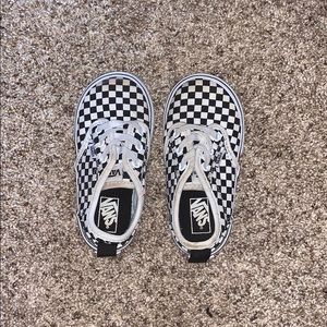 Checkered vans toddler 7